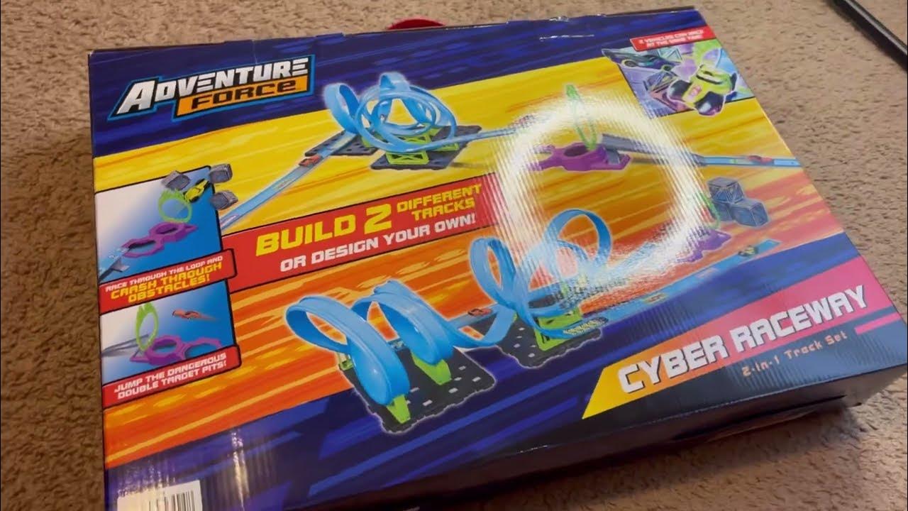 Unboxing Adventure force cyber raceway YouTube
