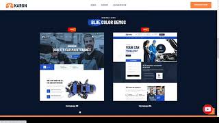 Karon - Car Repair and Service WordPress Theme ecommerce car repair shop Easy Create Website screenshot 4