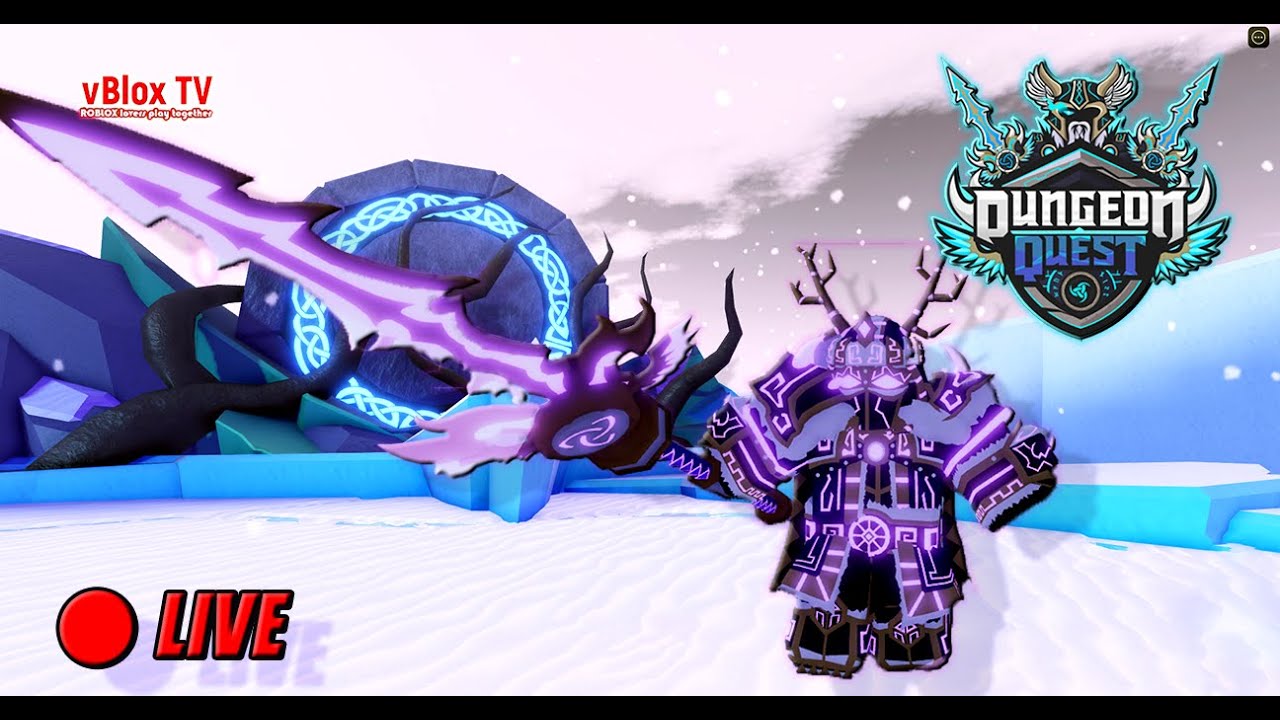 🔴 LIVE! Legendary Luck?! Northern Lands Nightmare Hardcore Dungeon Quest Roblox YouTube