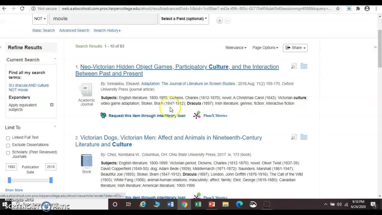 Mla databases picture