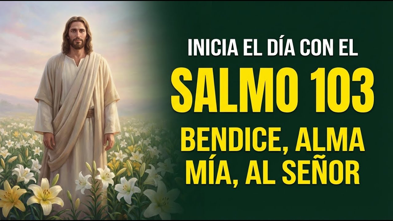 Salmo 103 - Oración Poderosa de la Mañana para Bendecir al Señor ✨🙏