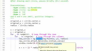 CSSE120 - 11 Loops within Loops - 04 Nested Loops Graphics
