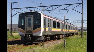 【上越線】E129系A10編成 1726M 越後滝谷駅付近