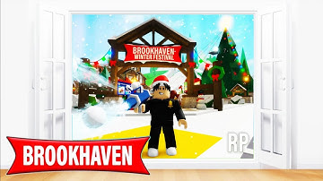 Roblox Brookhaven 🏡RP SNOWBALL CANNON REWARD (Christmas Winter Festival Update)