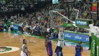 Marcus Smart Flies In for the Putback Dunk | Pistons vs Celtics | Nov 30, 2016 | 2016-17 NBA Season