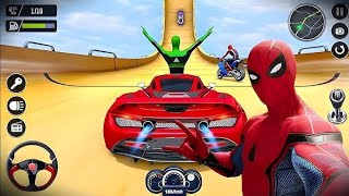 Ultimate Super Hero Car Stunts 3D | Extreme Ramp Racing & Sky Tracks screenshot 3