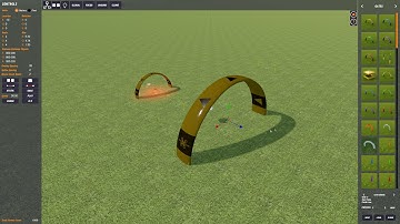 Track Editor - new left hand panel for editing location, rotation and size