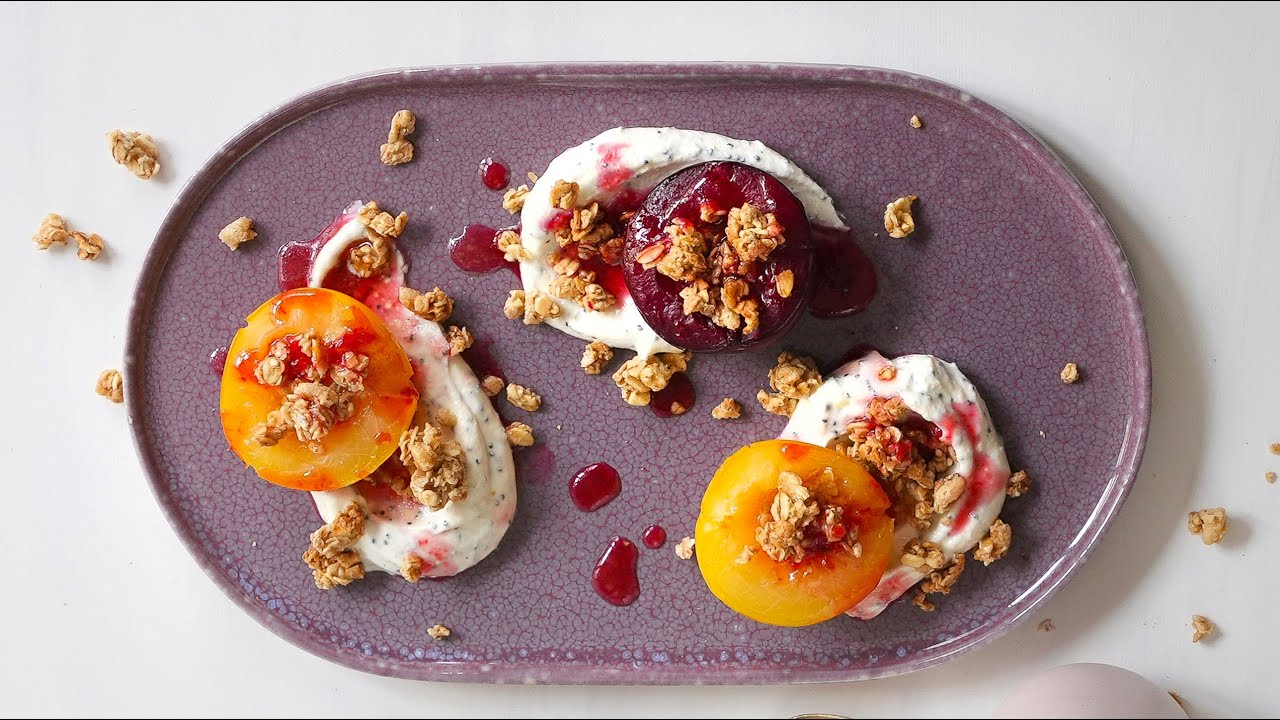 Heiße Pflaumen - Ein himmlisch einfaches Dessert