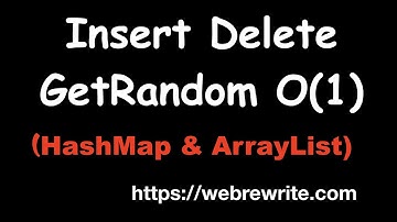 Insert Delete GetRandom O(1) | LeetCode 380 | Programming Tutorials