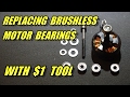 Replacing Brushless Motor Bearings Without A Press