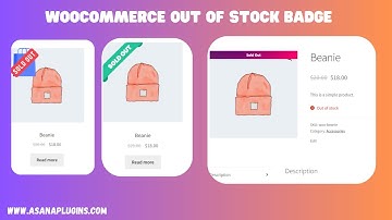 WooCommerce Out Of Stock Badge