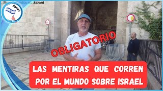 Las 5 Grandes Mentiras Sobre Israel  OBLIGACION REFUTARLAS !