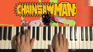 Chainsaw Man Opening (Piano Tutorial Lesson)