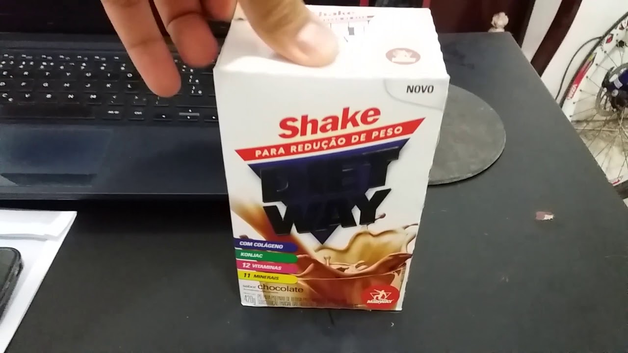 Mostrando o novo Diet Way shake 420g - YouTube