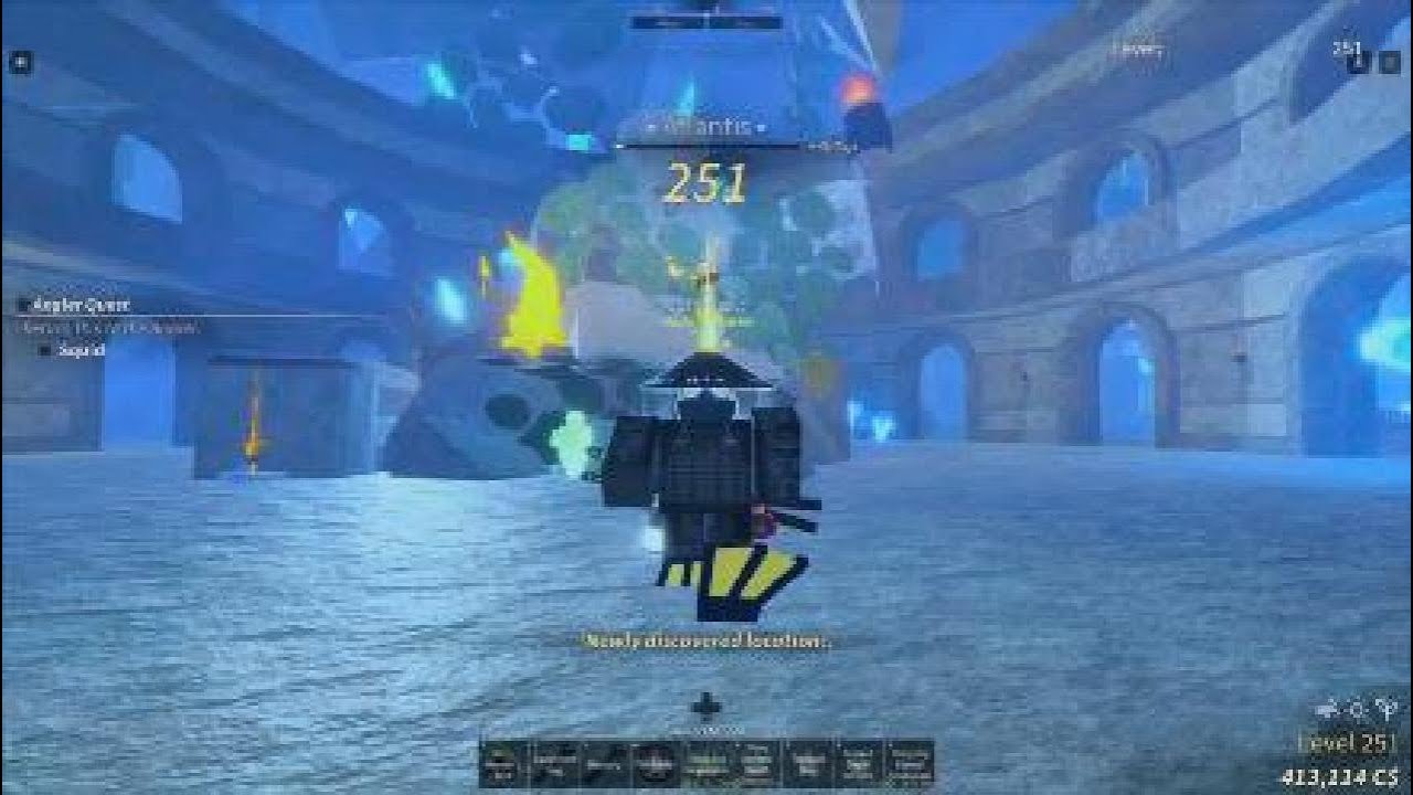 How to get into Atlantis in fisch! - YouTube