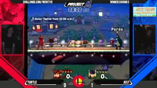 WDW - Turtle (Roy) Vs. Just (Ike) WR3 - Project M 3.6 Beta