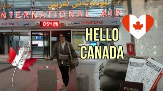 TRAVELLING FROM IRAQ TO CANADA 2024 #turkishairline #visitingcanada #travelvlog #canada #travelling