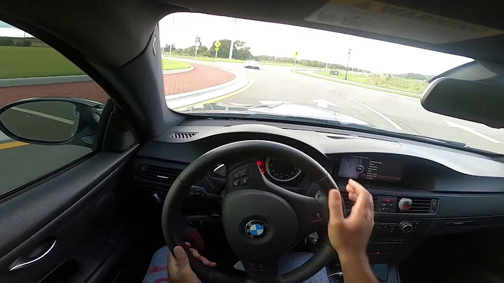 BMW M3 E92 Street Drift (POV)