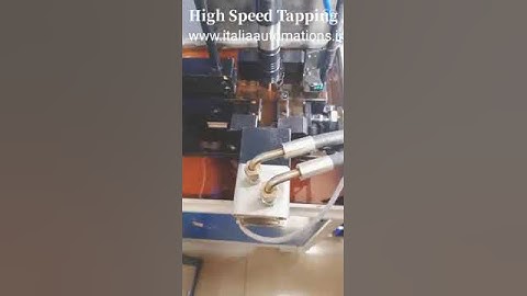 Automatic Tapping Machine | High Speed Tapping Machine