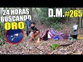 24 HORAS BUSCANDO ORO en el río, acampada en solitario challenge - Detección Metálica 265