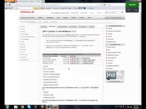 Java Tutorial Part 1: Downloading Netbeans