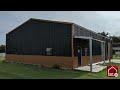 Copperhead Coatings - Gable Building with Lean-To