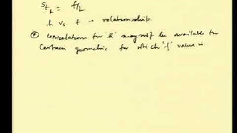 Mod-04 Lec-18 Momentum and heat transfer analogies