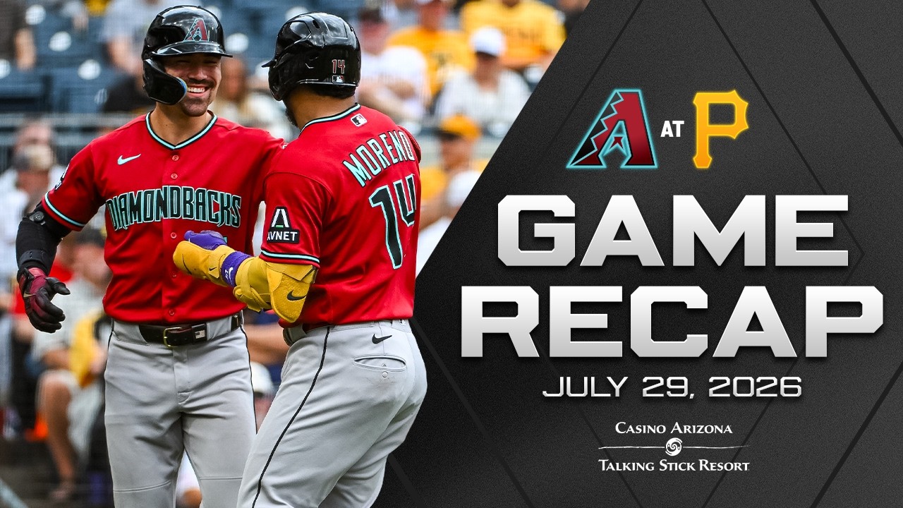 D-backs vs. Pirates Game Highlights (7/29/26) | MLB Highlights | Arizona Diamondbacks