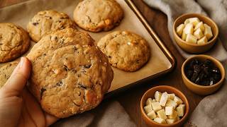 5-Minute British Chewy Cookies White Chocolate Chunk Edition