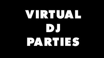 Virtual DJ Party - Broadcast Your Next Zoom Event LIVE on Facebook, Youtube, and Instagram