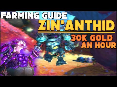 Zin&rsquo;Anthid Herbalism Farming Guide - 30k + Gold An Hour
