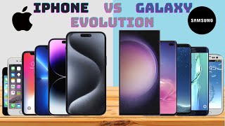 Apple iPhone vs Samsung Galaxy S Series Evolution 20092023 with REALISTIC 3D Models!