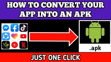 How to convert your app into an apk | App to .apk | App to apk
