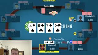 Getting Min Raised On The Turn with Pocket Aces