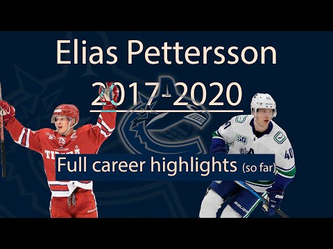 Elias pettersson highlights from Timrå to Vancouver