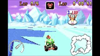 Mario Kart Super Circuit - Retro Vanilla Lake 2 - Non-Shortcut 5lap - 04418