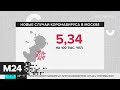 Москва находится во втором десятке регионов РФ по числу новых случаев коронавируса - Москва 24