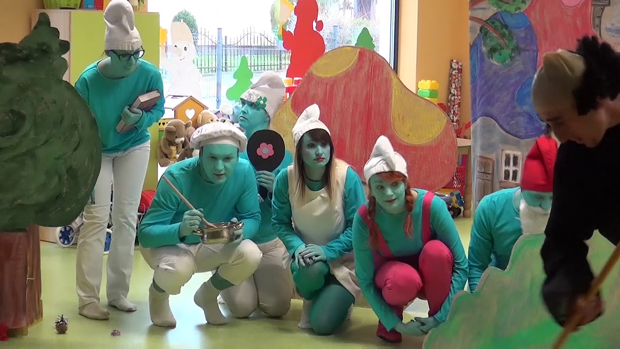 Smerfy - występ dla starszych dzieci - piątek, 2017.12.08