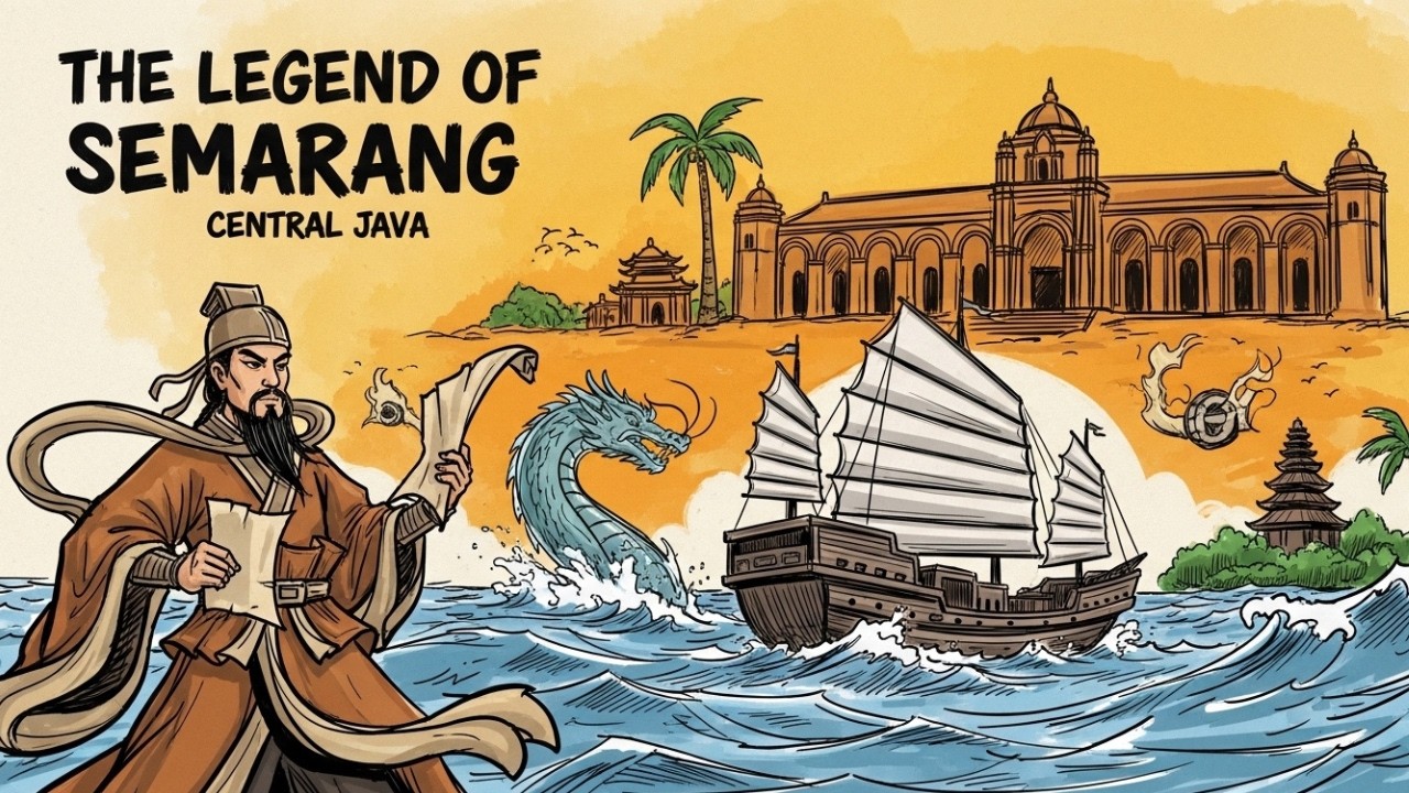 Kisah Asal Usul Kota Semarang Jawa Tengah‼️Kisah Nusantara - Cerita Rakyat Nusantara