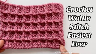 CROCHET PATTERN - EASIEST WAFFLE STITCH Easy Step by step Tutorial for Blankets & More! US Terms
🧇 Waffle Stitch Crochet Tutorial 🧶
Learn the cozy and textured Waffle Stitch using a 4mm hook and DK yarn! Worked in chain multiples of 3, this stitch is incredibly versatile — perfect for blankets, dishcloths, scarves, and so much more.
✨ Easy, warm, and stylish — a must-have stitch for your crochet toolkit!
🧵 Hook: 4mm
🔁 Pattern: Chain multiples of 3
#crochet #crocheting #crochetpattern #crochettutorial CROCHET PATTERN - EASIEST WAFFLE STITCH Easy Step by step Tutorial for Blankets & More! US Terms