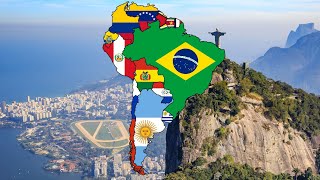 South America-🏴Flag Map Speed Art🖌 (20 Subs Special)