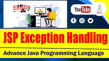 What is JSP exception handling | How to handle error in JSP | Advance Java Programming in Hindi