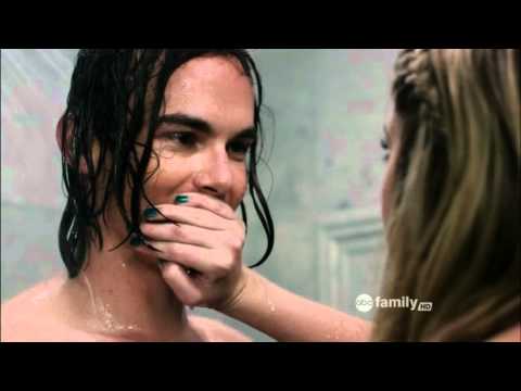 Pretty Little Liars 1x18 : Hanna and Caleb's Shower Scene