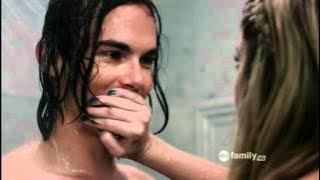 Pretty Little Liars 1x18 : Hanna and Caleb's Shower Scene