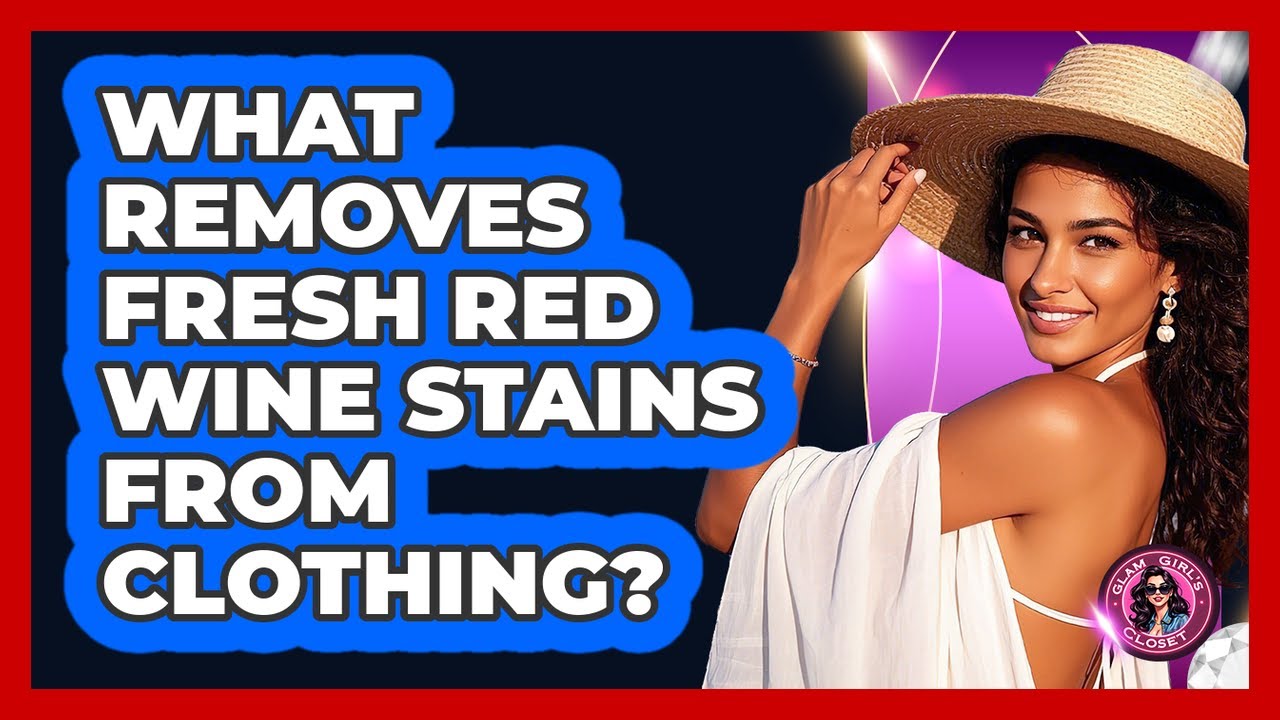 What Removes Fresh Red Wine Stains From Clothing?