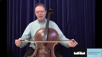 Spiccato on the Cello