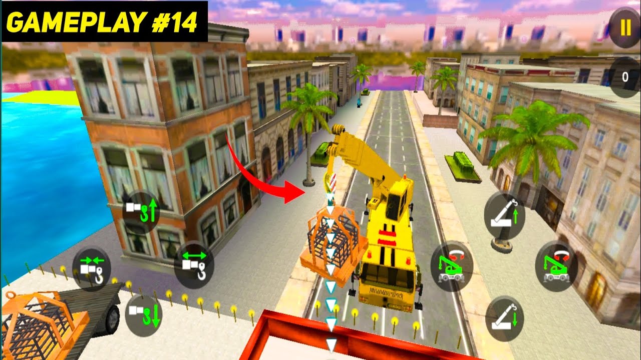 City Road Construction Level 6 | Drop the Foundation | Hindi Gameplay 14