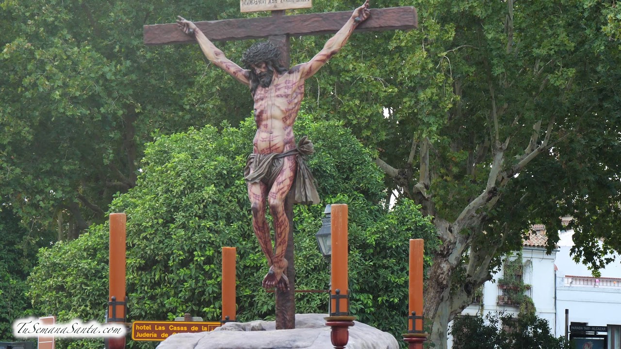 CRISTO DE LA UNIVERSIDAD. PROCESIÓN MAGNA CÓRDOBA. CAMPO SANTOS MÁRTIRES. 4K (60p)