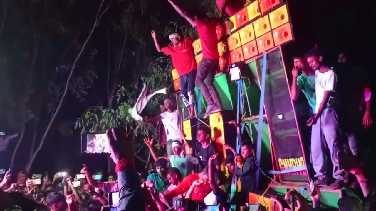 Rjx music vs chaya sound🔥 box compitition video (Sukhadali.lagadi.bankura)