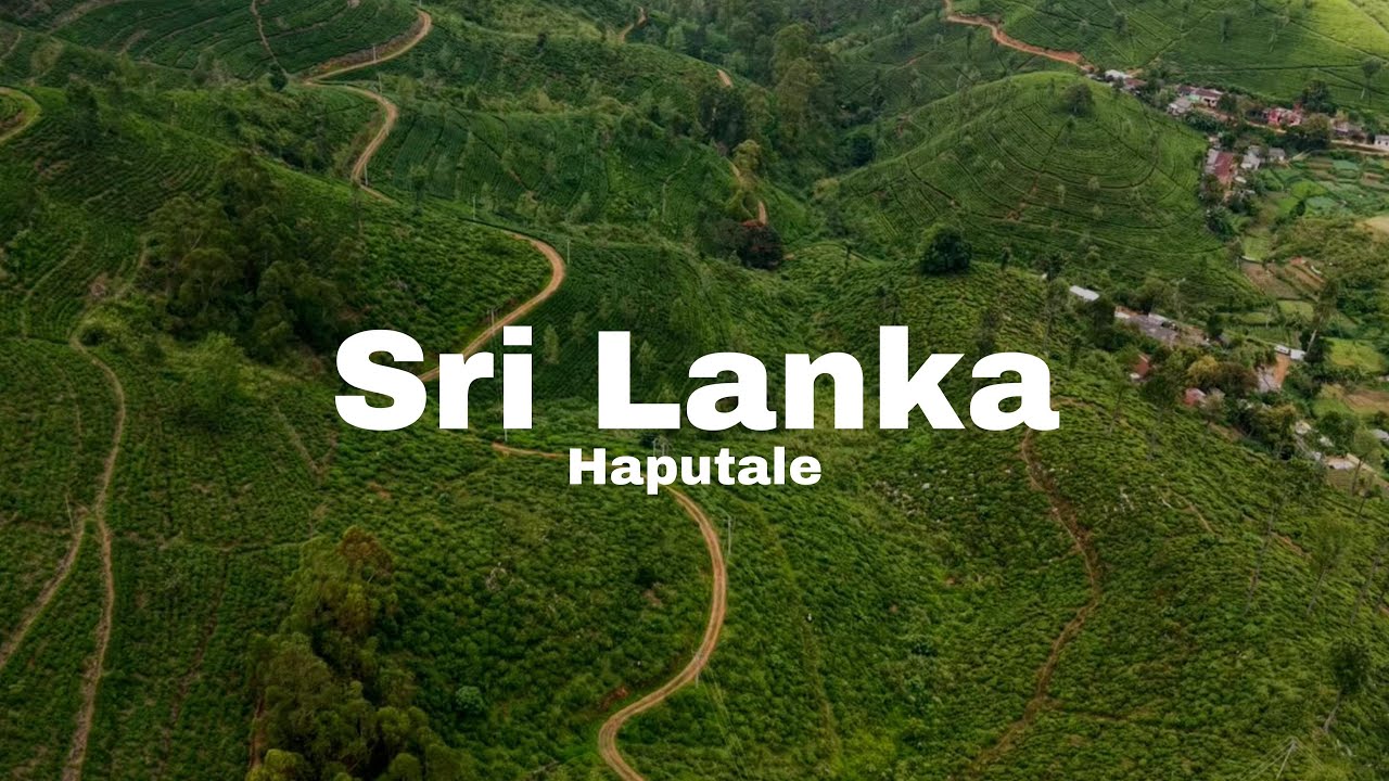 Haputale from above, captured with the DJI Air 3S. 🇱🇰
